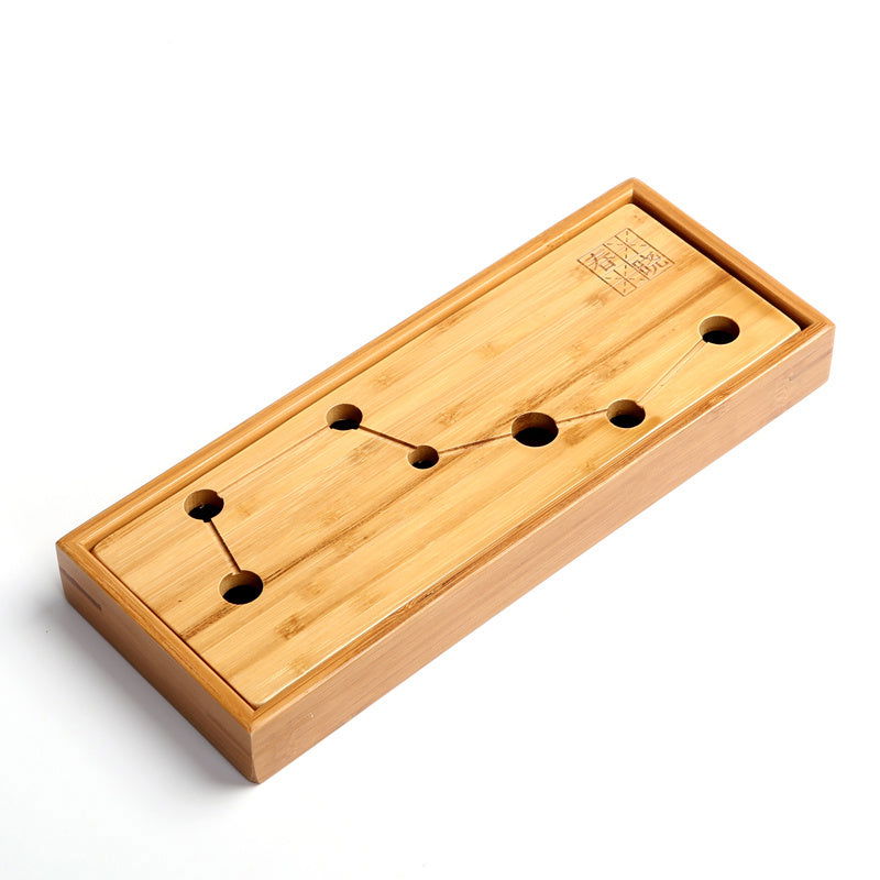 Ningya bamboo tea tray square size tea table - Grand Goldman
