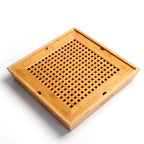 Ningya bamboo tea tray square size tea table - Grand Goldman