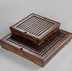 Ningya bamboo tea tray square size tea table - Grand Goldman