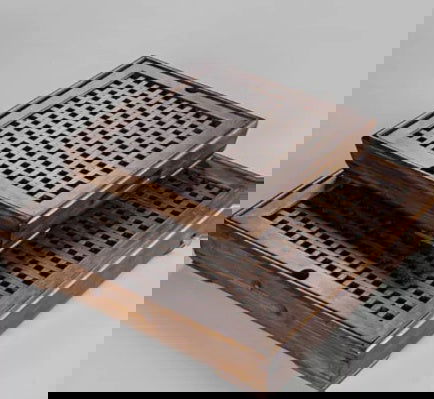 Ningya bamboo tea tray square size tea table - Grand Goldman