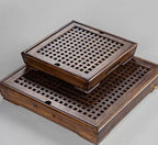 Ningya bamboo tea tray square size tea table - Grand Goldman