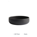 Nordic Ceramic Rice Bowl Steak Plate Deep  Household Tableware Dish Set - Grand Goldman