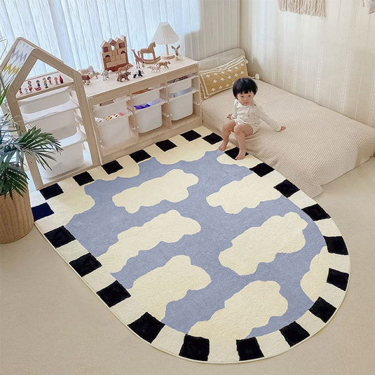 Nordic Family Children's Room Cartoon Carpet - Grand Goldman