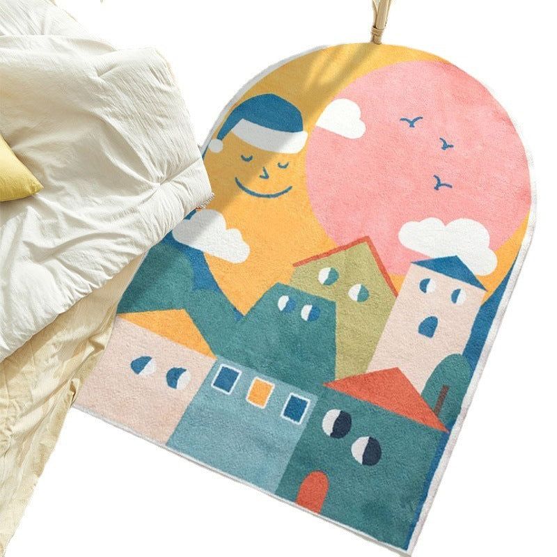 Nordic Family Children's Room Cartoon Carpet - Grand Goldman
