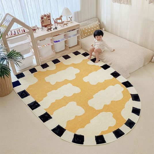 Nordic Family Children's Room Cartoon Carpet - Grand Goldman