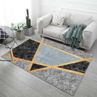 Nordic Marble Pattern Living Room Sofa Rug - Grand Goldman