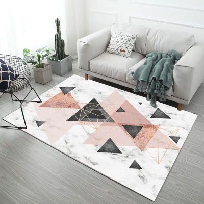 Nordic Marble Pattern Living Room Sofa Rug - Grand Goldman