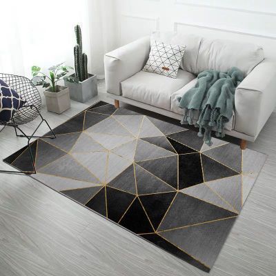 Nordic Marble Pattern Living Room Sofa Rug - Grand Goldman