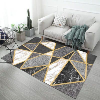 Nordic Marble Pattern Living Room Sofa Rug - Grand Goldman