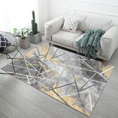 Nordic Marble Pattern Living Room Sofa Rug - Grand Goldman