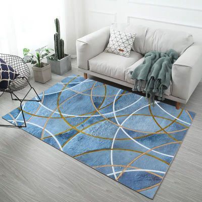 Nordic Marble Pattern Living Room Sofa Rug - Grand Goldman