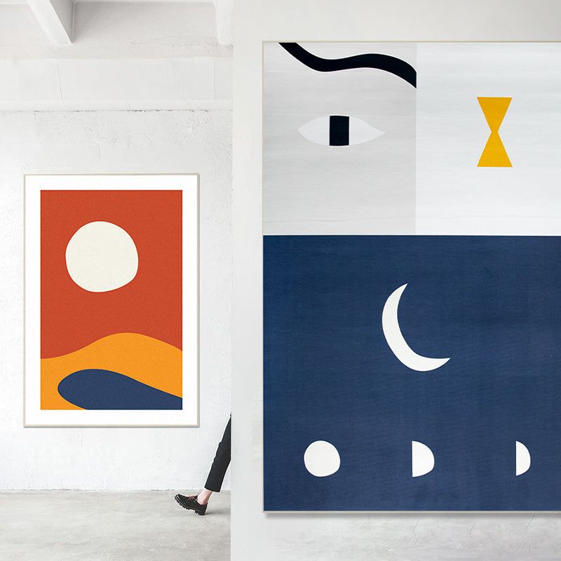 Nordic Modern Minimalist Living Room Carpet Abstract Side Carpet - Grand Goldman