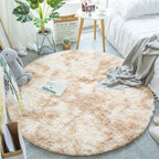 Nordic Round Carpet Silk Wool - Grand Goldman
