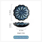 Nordic Tableware Saucer Hot Pot Sauce Dish Ceramic Tableware Plate - Grand Goldman