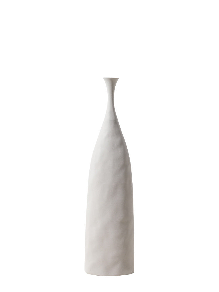 Nordic Art Plain Ceramic Vase - Grand Goldman