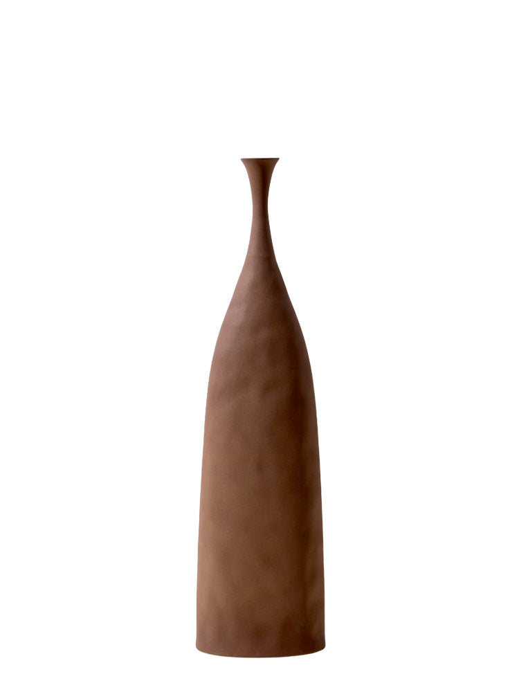 Nordic Art Plain Ceramic Vase - Grand Goldman