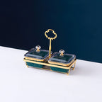 Nordic Ceramic Fruit Platter Creative Divided Plate Set - Grand Goldman