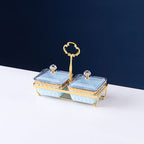 Nordic Ceramic Fruit Platter Creative Divided Plate Set - Grand Goldman