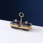 Nordic Ceramic Fruit Platter Creative Divided Plate Set - Grand Goldman