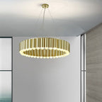 Nordic Chandelier Simple Modern Living Room Lamp Duplex Villa Bedroom Study - Grand Goldman