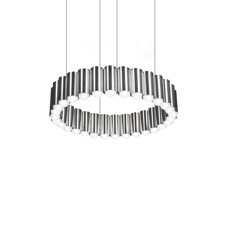 Nordic Chandelier Simple Modern Living Room Lamp Duplex Villa Bedroom Study - Grand Goldman