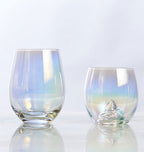 Nordic Colorful Glass Rainbow Glass Family Drinking Water Cup Dazzling Cup - Grand Goldman