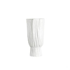 Nordic Home White Ceramic Trunk Vase - Grand Goldman