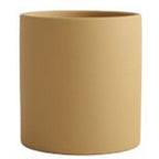 Nordic Industrial Style Colorful Ceramic Flowerpot Succulent Planter Green Plants Cylindrical Shape Flower Pot With Hole Tray - Grand Goldman