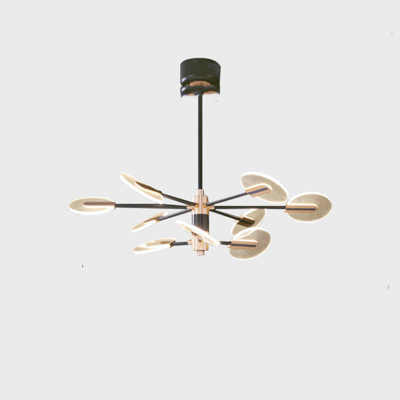 Nordic Iron LED Chandelier Dining Room Creative Pendant Lamp - Grand Goldman