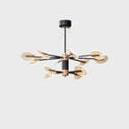 Nordic Iron LED Chandelier Dining Room Creative Pendant Lamp - Grand Goldman