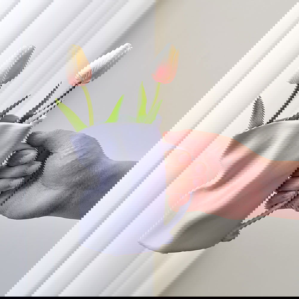 Nordic Luxury Electroplated Ceramic Vase Ornaments - Grand Goldman