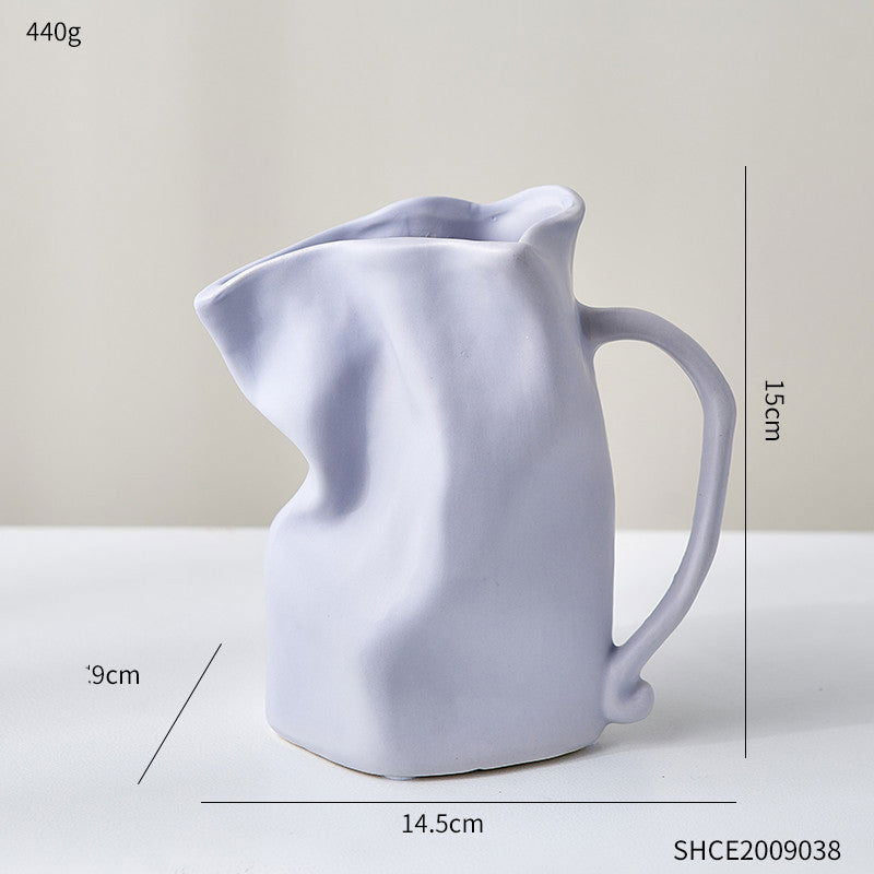 Nordic Luxury Electroplated Ceramic Vase Ornaments - Grand Goldman