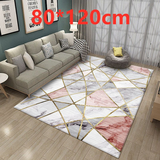 Nordic Modern Minimalist Living Room Coffee Table Carpet - Grand Goldman