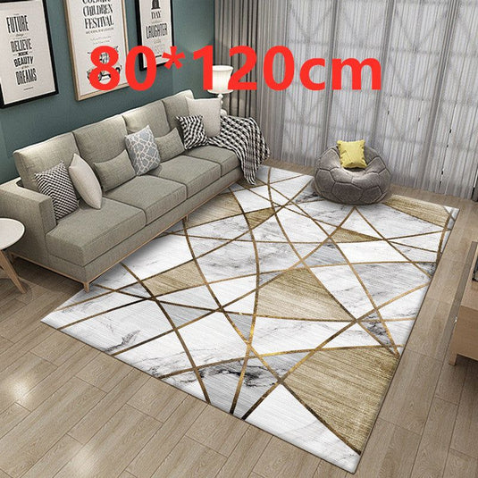 Nordic Modern Minimalist Living Room Coffee Table Carpet - Grand Goldman