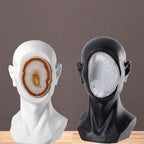 Nordic Modern Resin Sketch Portrait Sculptured Ornaments - Grand Goldman