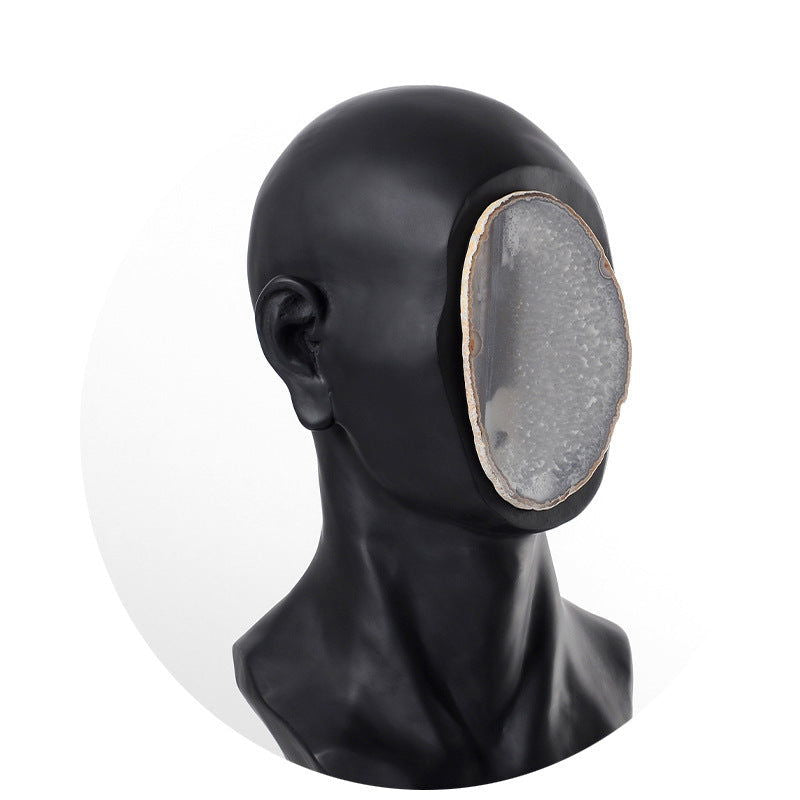 Nordic Modern Resin Sketch Portrait Sculptured Ornaments - Grand Goldman