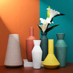 Nordic Morandi Brushed Ceramic Vase - Grand Goldman