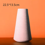 Nordic Morandi Brushed Ceramic Vase - Grand Goldman