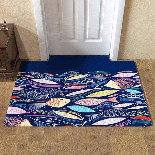 Nordic Printed Carpet Door Mat - Grand Goldman