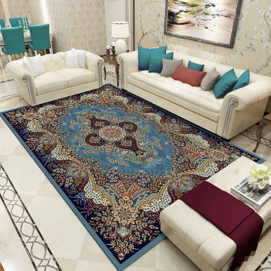 Nordic Retro Light Luxury Bedroom Carpet - Grand Goldman