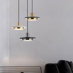 Nordic Round Marble Minimalist Chandelier - Grand Goldman