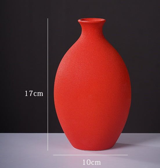 Nordic Style Ceramic Vase Flower Arrangement - Grand Goldman