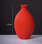 Nordic Style Ceramic Vase Flower Arrangement - Grand Goldman