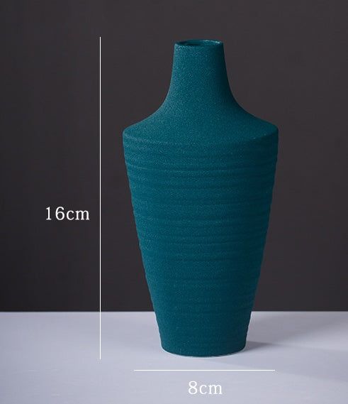 Nordic Style Ceramic Vase Flower Arrangement - Grand Goldman