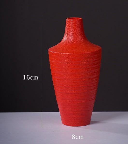 Nordic Style Ceramic Vase Flower Arrangement - Grand Goldman