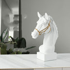 Nordic Style Creative Art Horse Sculpture Decoration Modern - Grand Goldman