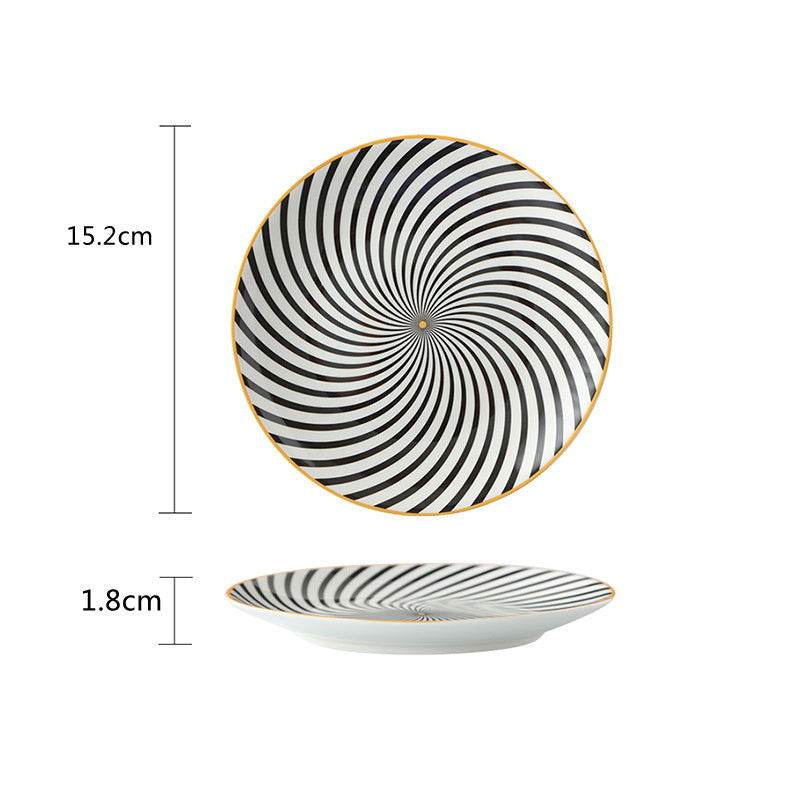 Nordic Style Home Breakfast Steak Plate - Grand Goldman