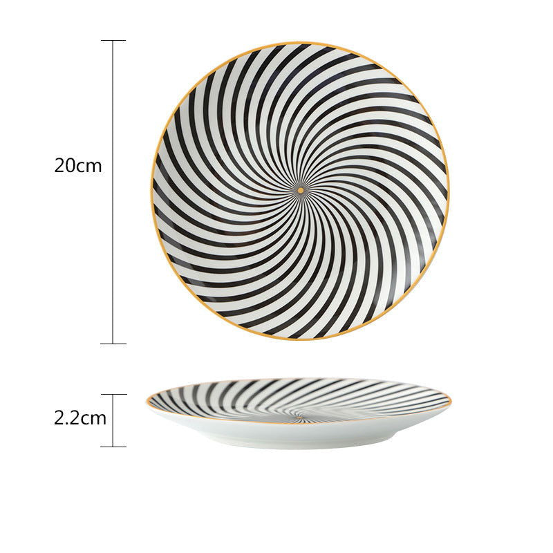 Nordic Style Home Breakfast Steak Plate - Grand Goldman