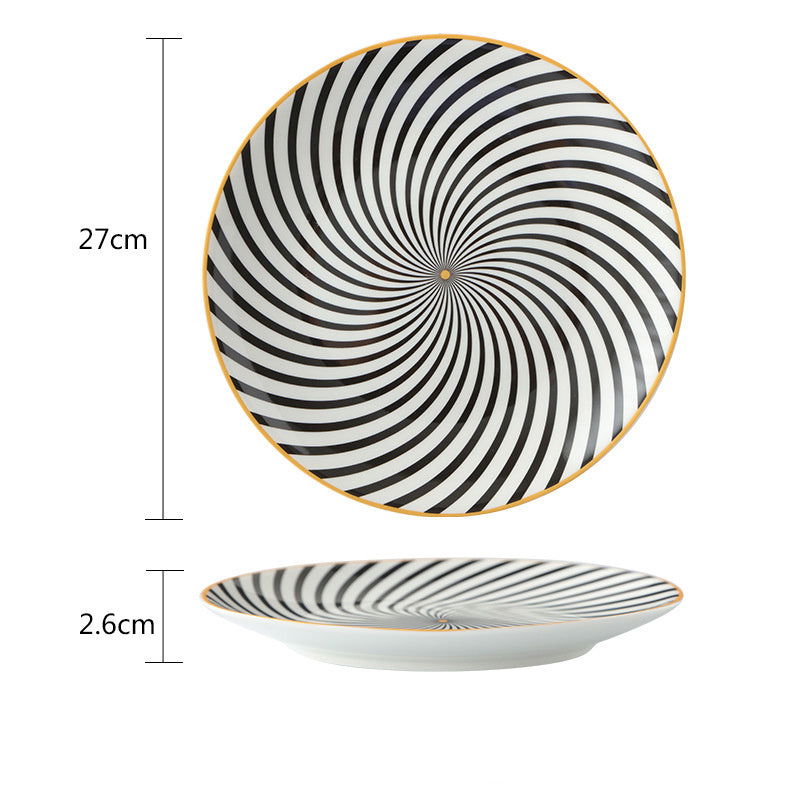 Nordic Style Home Breakfast Steak Plate - Grand Goldman