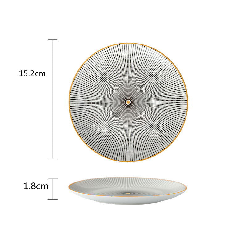 Nordic Style Home Breakfast Steak Plate - Grand Goldman